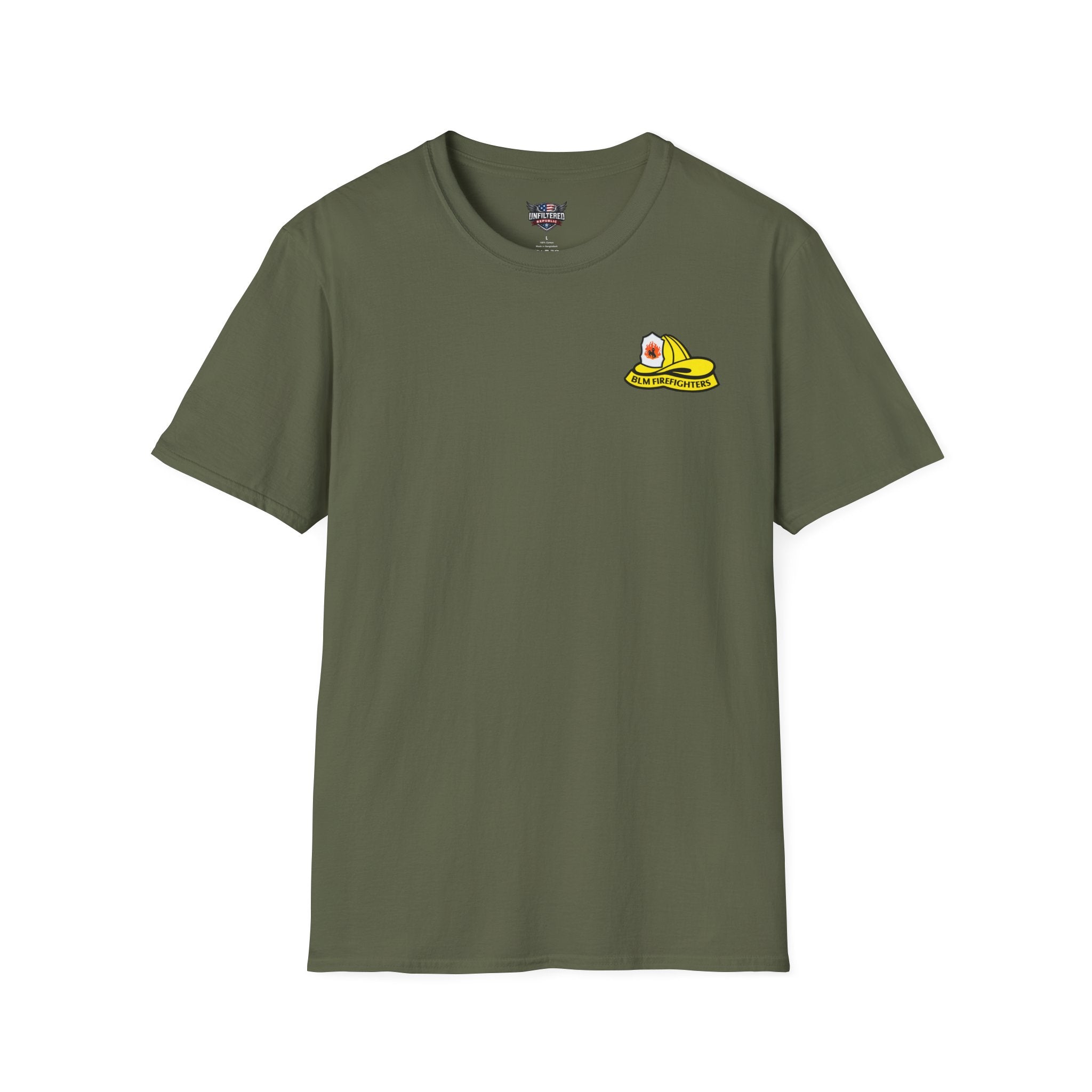Mentally Unfit For Structure T-Shirt | Chainsaw Firefighter Graphic