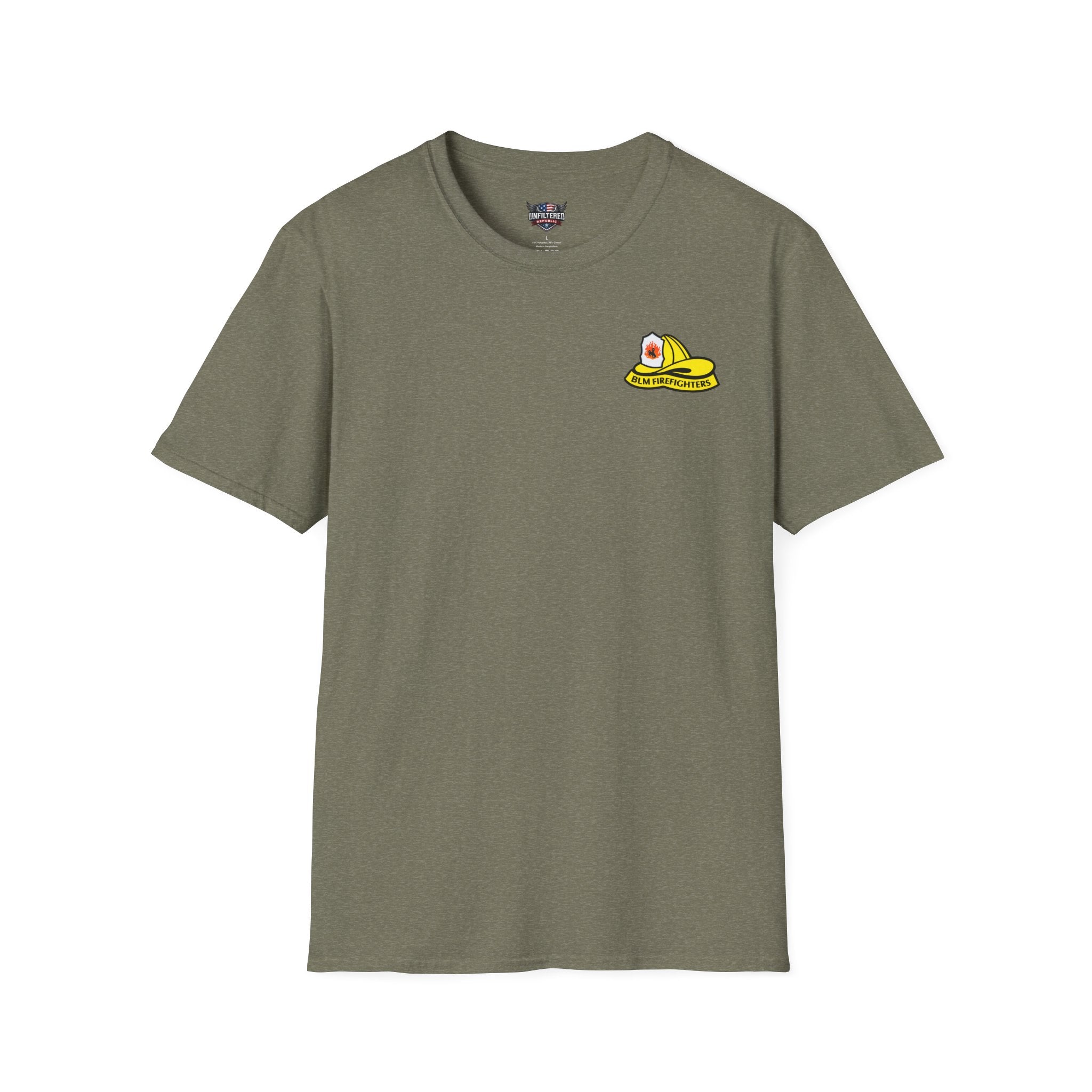 Mentally Unfit For Structure T-Shirt | Chainsaw Firefighter Graphic