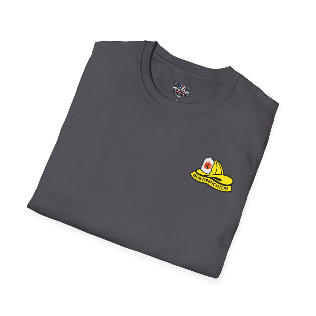 Mentally Unfit For Structure T-Shirt | Chainsaw Firefighter Graphic