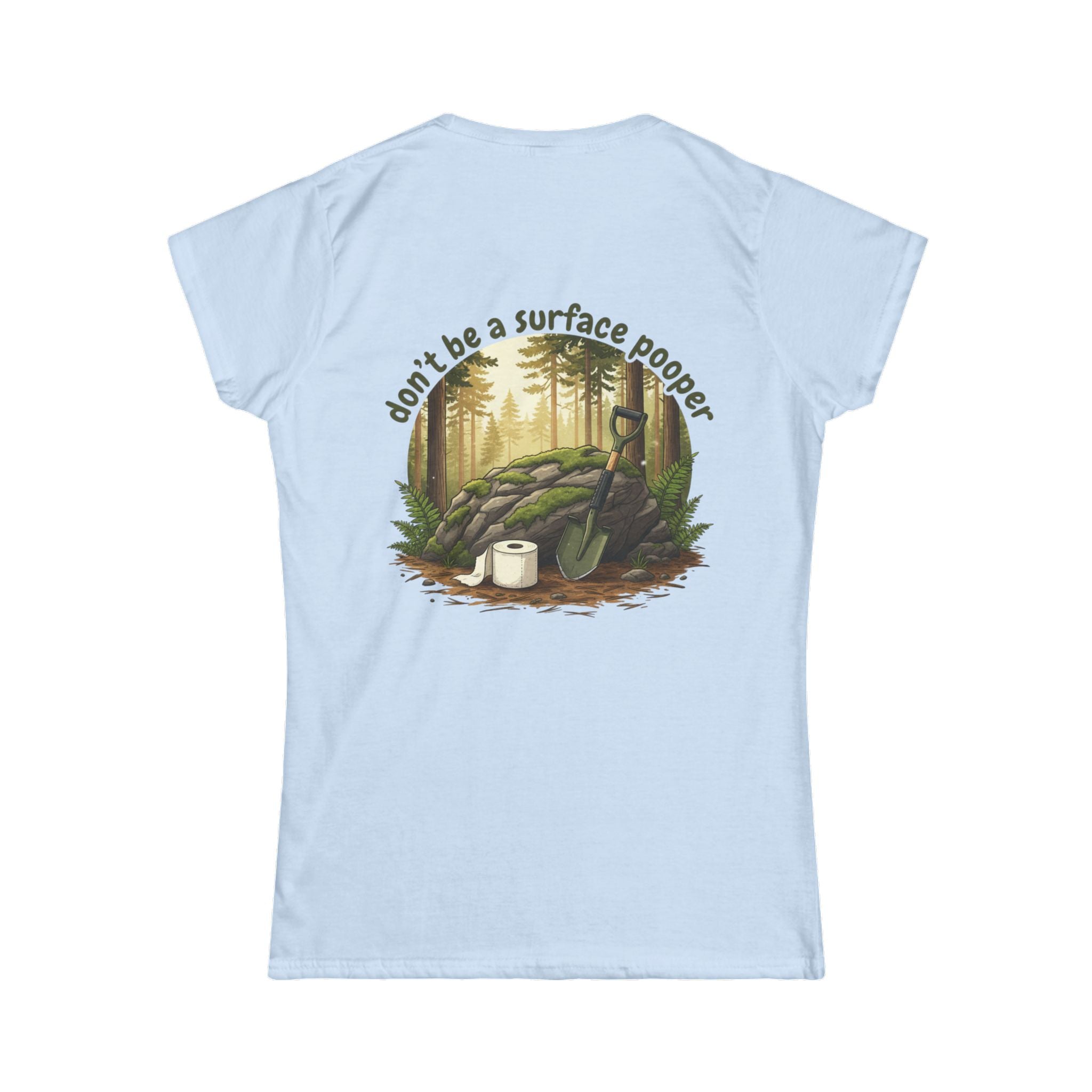 Dont Be a Surface Pooper shirt | Funny Graphic Tee