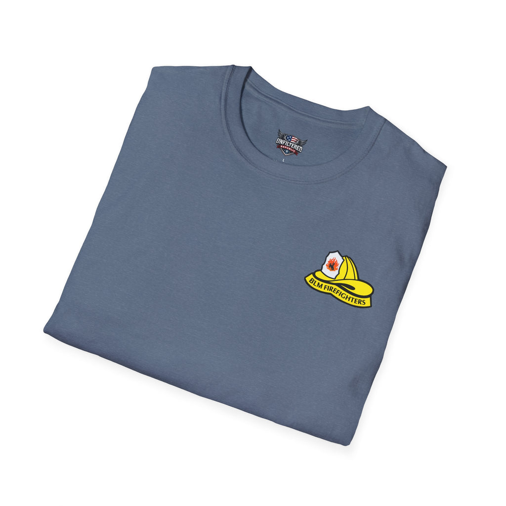 Mentally Unfit For Structure T-Shirt | Chainsaw Firefighter Graphic