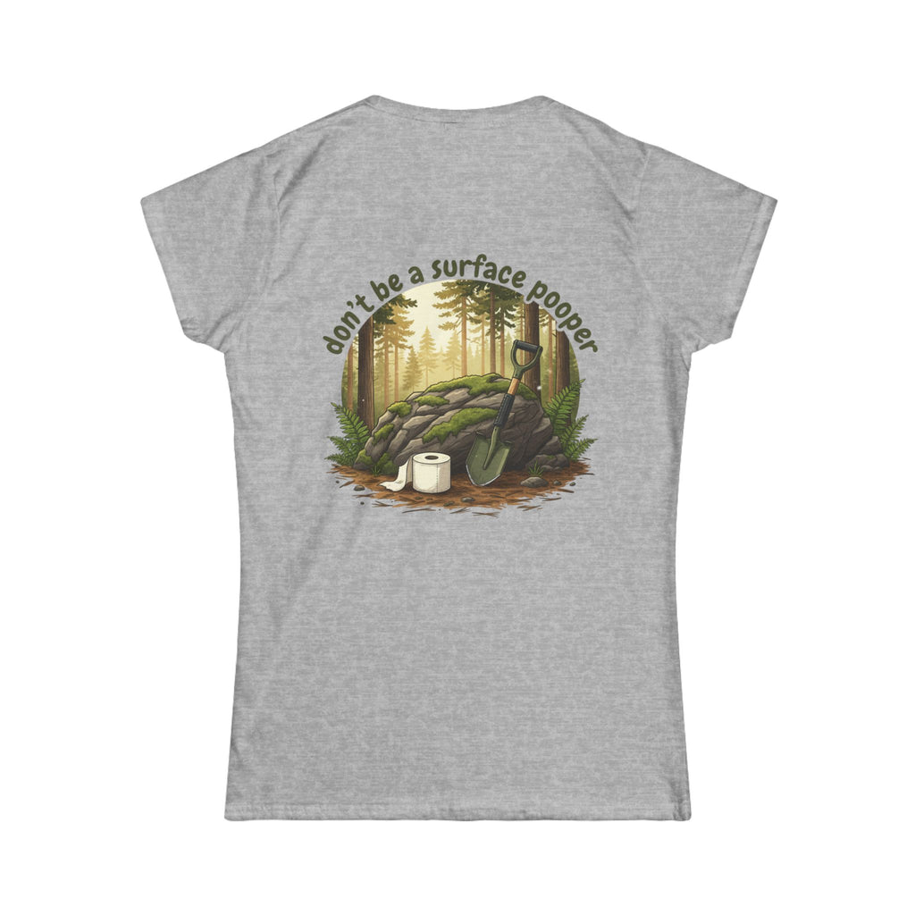 Dont Be a Surface Pooper shirt | Funny Graphic Tee