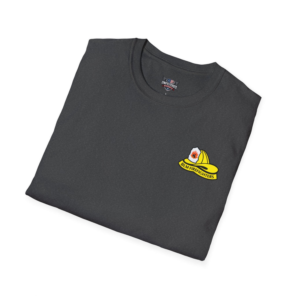 Mentally Unfit For Structure T-Shirt | Chainsaw Firefighter Graphic