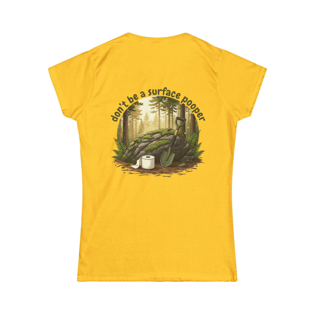 Dont Be a Surface Pooper shirt | Funny Graphic Tee